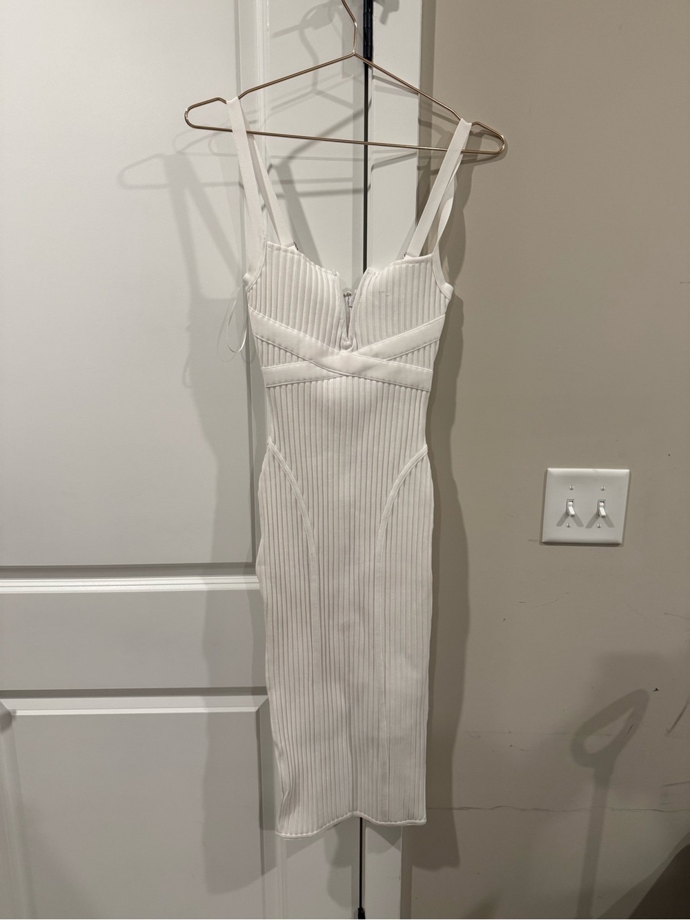 Fashion Nova Misty Bandage Midi Dress